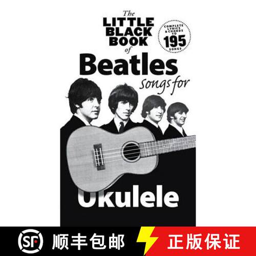 【3-4周达】Little Black Book Of Beatles Songs For Ukulele: Songs for Ukelele [9781783052738]