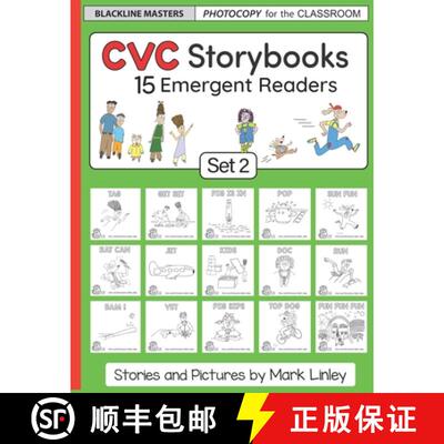 【3-4周达】CVC Storybooks: SET 2: Teacher Edition [9780997725513]