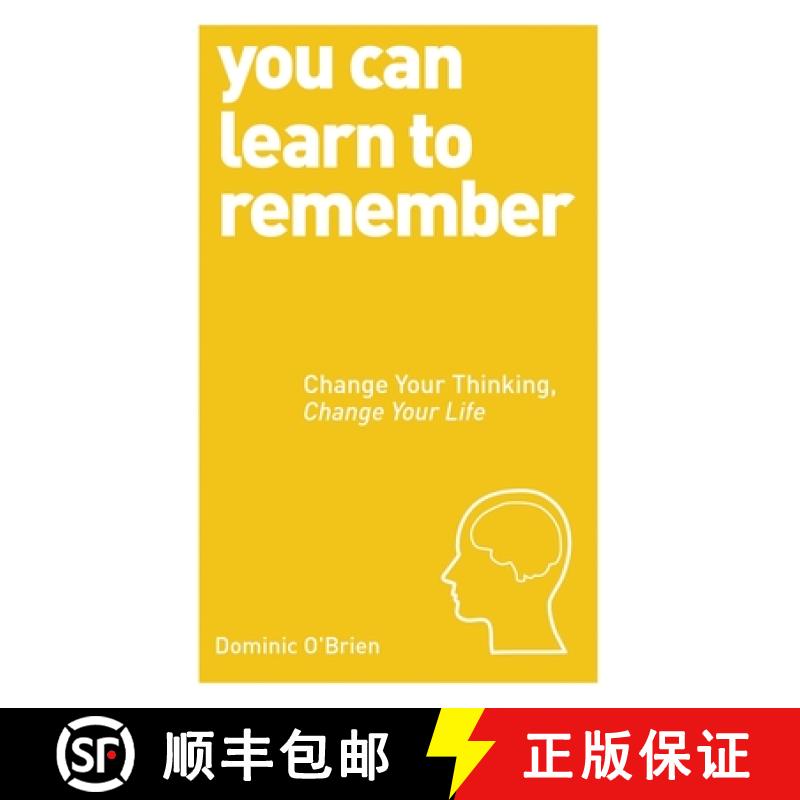 【3-4周达】You Can Learn to Remember: Change Your Thinking, Change Your Life [9781780287911]