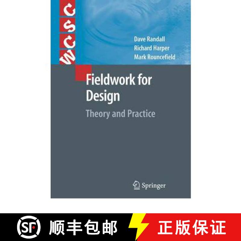 【3-4周达】Fieldwork for Design : Theory and Practice [9781849966474]