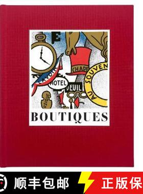 【3-4周达】Boutiques: Lucien Boucher's Boutiques [9780957666573]