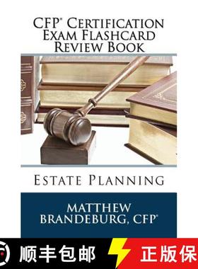 预订 CFP Certification Exam Flashcard Review Book: Estate Planning (2019 Edition) [9781733591195]