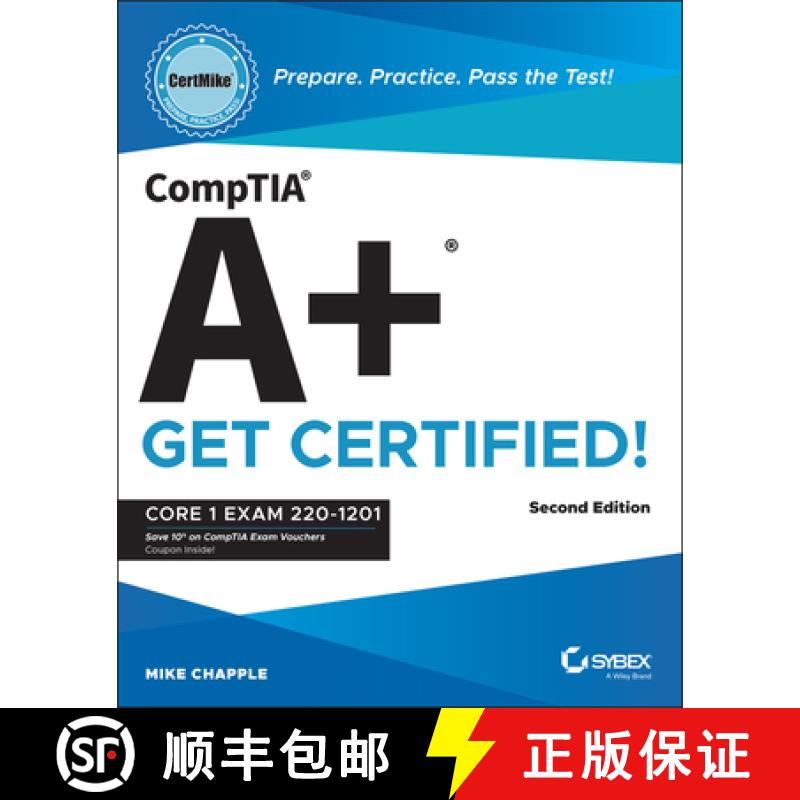 【3-4周达】Comptia A+ Certmike: Prepare. Practice. Pass the Test! Get Certified!: Core 1 Exam 220-1201 [9781394357536]