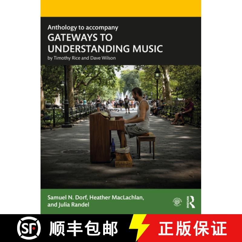 【3-4周达】Anthology to accompany GATEWAYS TO UNDERSTANDING MUSIC [9780367485382]