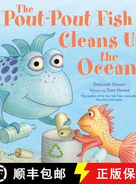 【3-4周达】The Pout-Pout Fish Cleans Up the Ocean [9780374314644]