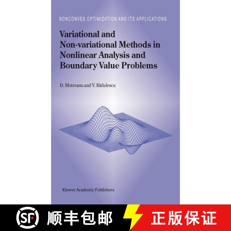 【3-4周达】Variational and Non-Variational Methods in Nonlinear Analysis and Boundary Value Problems [9781402013850]