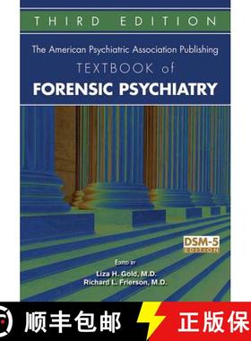 【3-4周达】The American Psychiatric Association Publishing Textbook of Forensic Psychiatry [9781615370672]