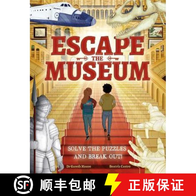 【3-4周达】Escape Room - Can You Escape the Museum?: Can you solve the puzzles and break out? [9781783125548]