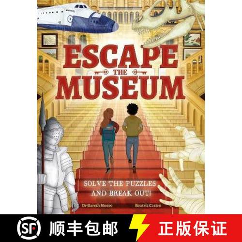 【3-4周达】Escape Room - Can You Escape the Museum?: Can you solve the puzzles and break out? [9781783125548]