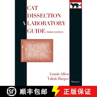 【3-4周达】Cat Dissection : A Laboratory Guide, Third Edition [Wiley生命科学] [9780470137994]