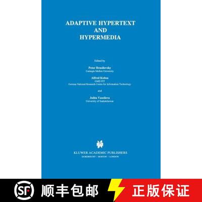 【3-4周达】Adaptive Hypertext and Hypermedia [9789048149445]