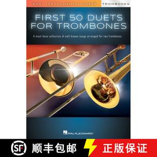 Trombones 9798350106800 Instrumental Easy Two for Duets First 预订