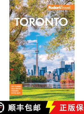 【3-4周达】Fodor's Toronto : with Niagara Falls & the Niagara Wine Region [9781640975620]