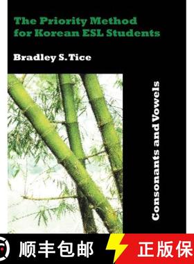 【3-4周达】The Priority Method for Korean ESL Students: Consonants and Vowels [9781581123616]