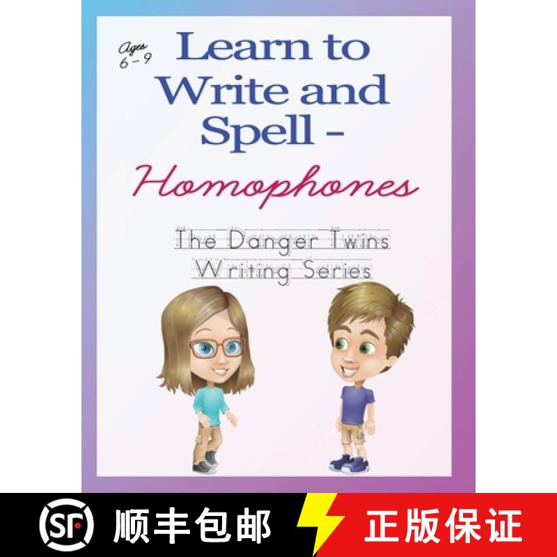 【3-4周达】Learn to Write and Spell - Homophones: The Danger Twins [9781956547108]