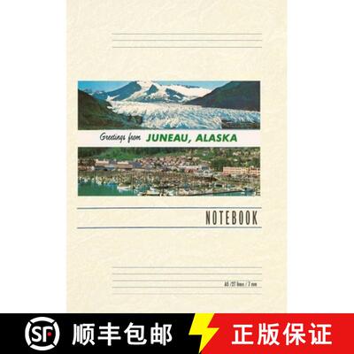 【3-4周达】Vintage Lined Notebook Greetings from Juneau [9798385400072]