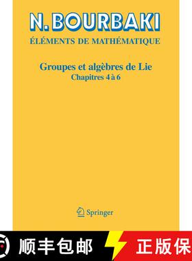 【3-4周达】Groupes et algèbres de Lie : Chapitres 4, 5 et 6 [9783540344902]