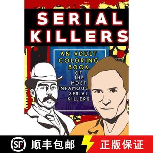 Crime Killers Coloring Adult 预订 Full True Fans For Famous 9781777747459 Book Serial