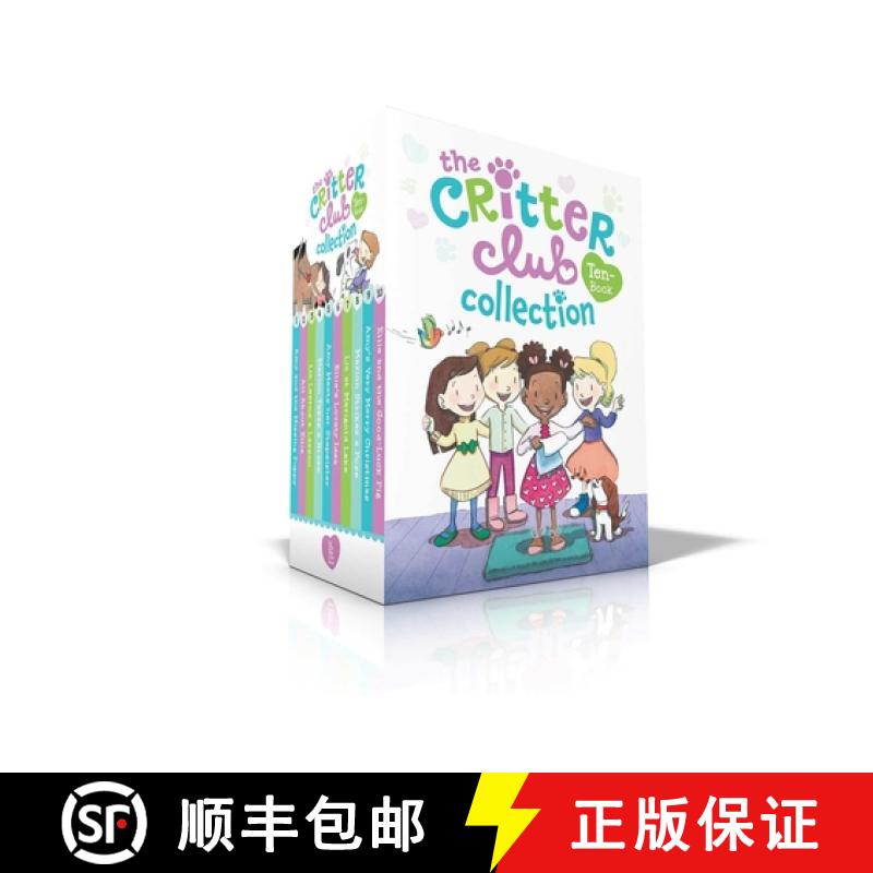 【3-4周达】The Critter Club Ten-Book Collection: Amy and the Missing Puppy; All about Ellie; Liz Lear... [9781534474154]
