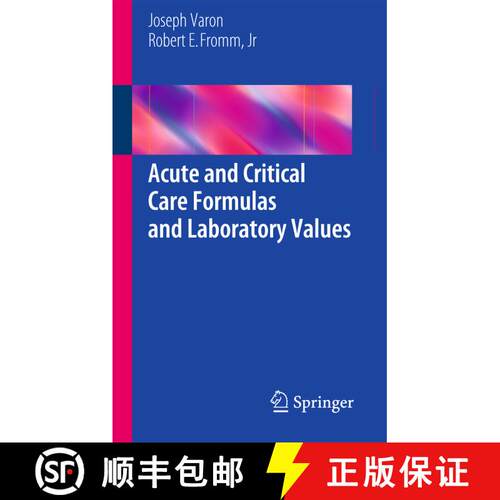 【3-4周达】Acute and Critical Care Formulas and Laboratory Values [9781461475095]