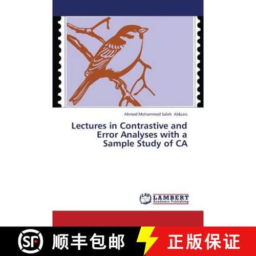 预订 Lectures in Contrastive and Error Analyses with a Sample Study of CA [9783659342806]