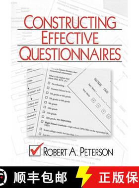 【3-4周达】Constructing Effective Questionnaires [9780761916413]