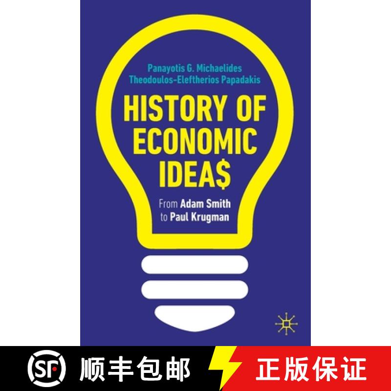 【3-4周达】History of Economic Ideas : From Adam Smith to Paul Krugman [9783031196966]