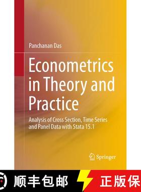 【3-4周达】Econometrics in Theory and Practice : Analysis of Cross Section, Time Series and Panel Dat... [9789813290181]