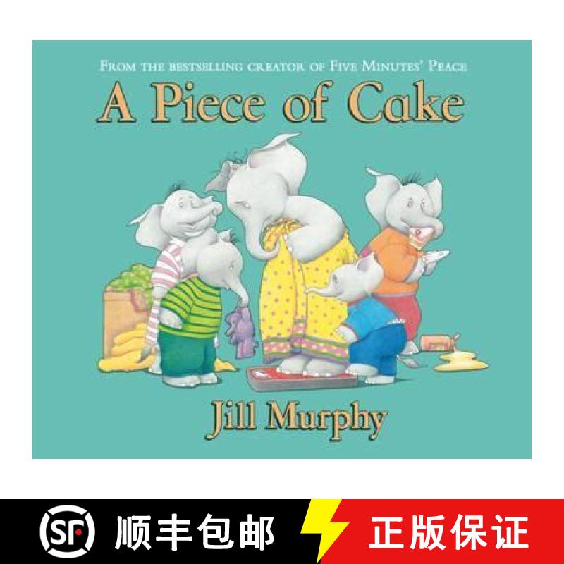 【3-4周达】Piece of Cake: A Large family story from the creator of Five Minutes' Peace [9781406370737]
