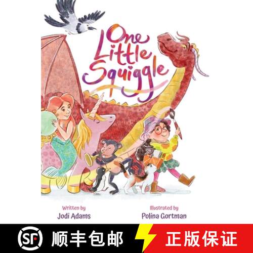 【3-4周达】精装 One Little Squiggle: An Inspiring Story that Sparks Creativity and Encourages Squiggl... [9798992156607]