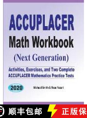 预订 Accuplacer Math Workbook: Exercises, Activities, and Two Full-Length Accuplacer Math Practice Tests [9781646126675]