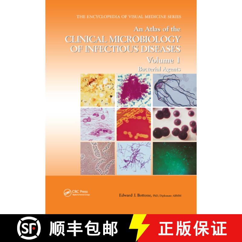 【3-4周达】An Atlas of the Clinical Microbiology of Infectious Diseases, Volume 1: Bacterial Agents [9780367394820]