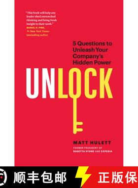 【3-4周达】Unlock: 5 Questions to Unleash Your Company's Hidden Power [9781774581544]
