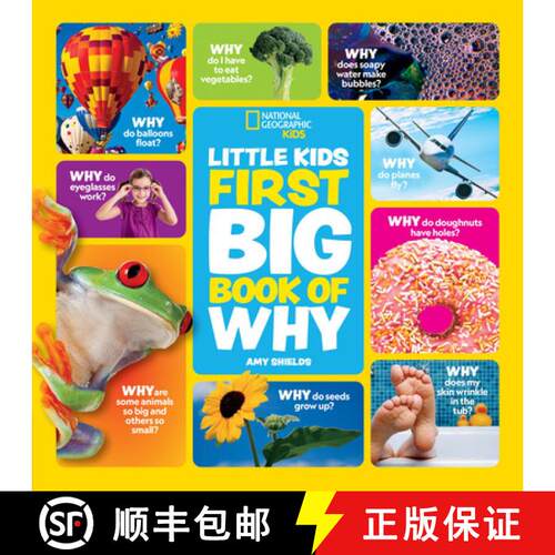 【3-4周达】精装 Little Kids First Big Book of Why: Fact-Filled Fun Book with Questions and Answers Ab... [9780008825287]