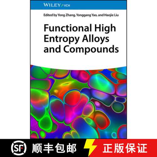 【3-4周达】精装 Functional High Entropy Alloys and Compounds [9783527354375]
