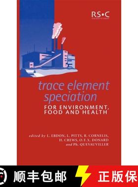 【3-4周达】Trace Element Speciation for Environment, Food and Health [9780854044597]