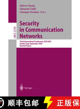 【3-4周达】Security in Communication Networks : Third International Conference, SCN 2002, Amalfi, Ita... [9783540004202]