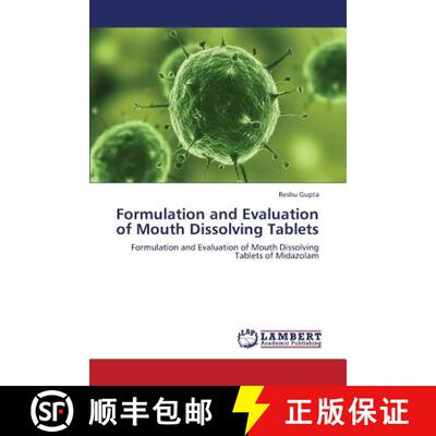 预订 Formulation and Evaluation of Mouth Dissolving Tablets [9783659375637]