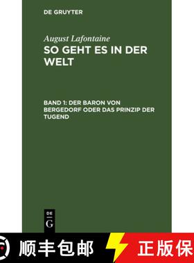 【3-4周达】Der Baron Von Bergedorf Oder Das Prinzip Der Tugend [9783112662076]
