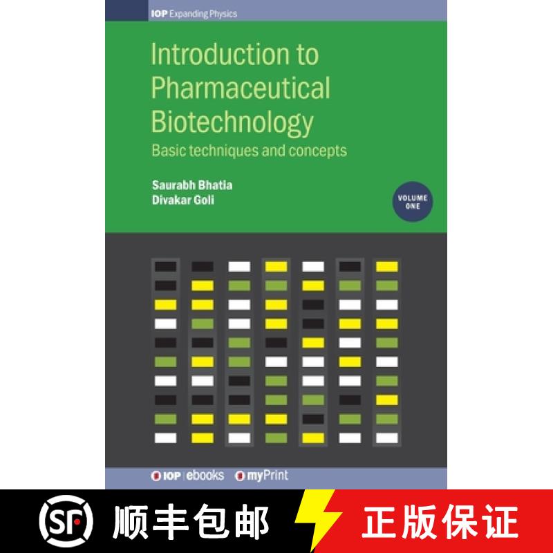 【2-3周达】Introduction to Pharmaceutical Biotechnology, Volume 1 : Basic techniques and concepts [9780750319652]