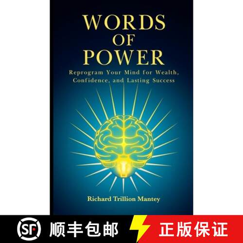 【3-4周达】Words of Power: Reprogram Your Mind for Wealth, Confidence, and Lasting Success [9798899797262]
