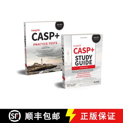 【3-4周达】Casp+ Comptia Advanced Security Practitioner Certification Kit: Exam Cas-004 [9781119872955]