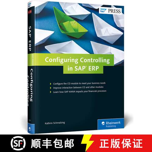 【3-4周达】精装 Configuring Controlling in SAP Erp [9781493212514]