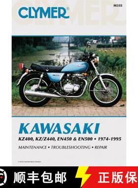 【3-4周达】Kawasaki Kz400/Z440 En450/500 74-95 [9780892876792]