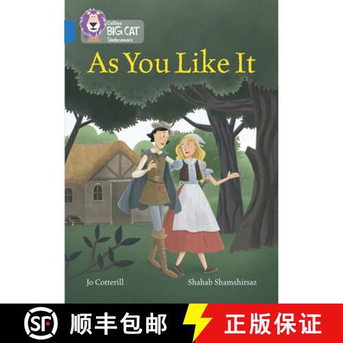 【3-4周达】As You Like It: Band 16/Sapphire [9780008179465]