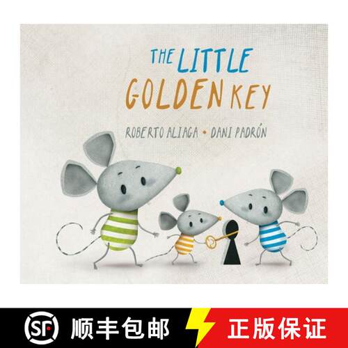 【3-4周达】精装 The Little Golden Key [9788416078783]