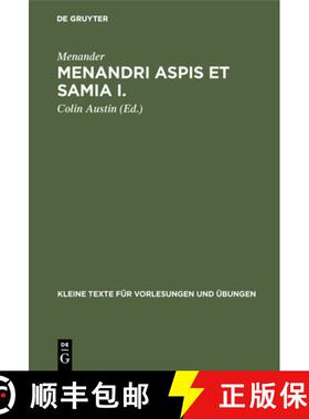 预订 Menandri Aspis et Samia I. [9783110013061]