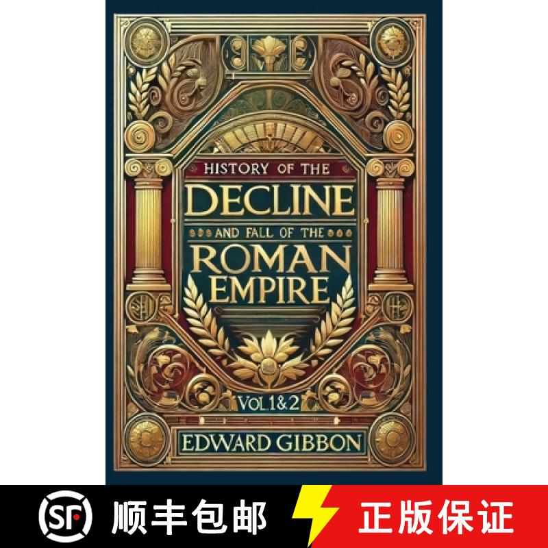 预订 History of the Decline and Fall of the Roman Empire Vol. 1 & 2 (Collector's Edition) (Laminated ... [9781834120003]