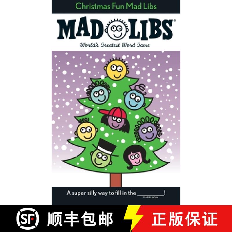 【3-4周达】Christmas Fun Mad Libs: Stocking Stuffer Mad Libs [9780843112382]
