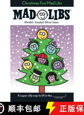 【3-4周达】Christmas Fun Mad Libs: Stocking Stuffer Mad Libs [9780843112382]